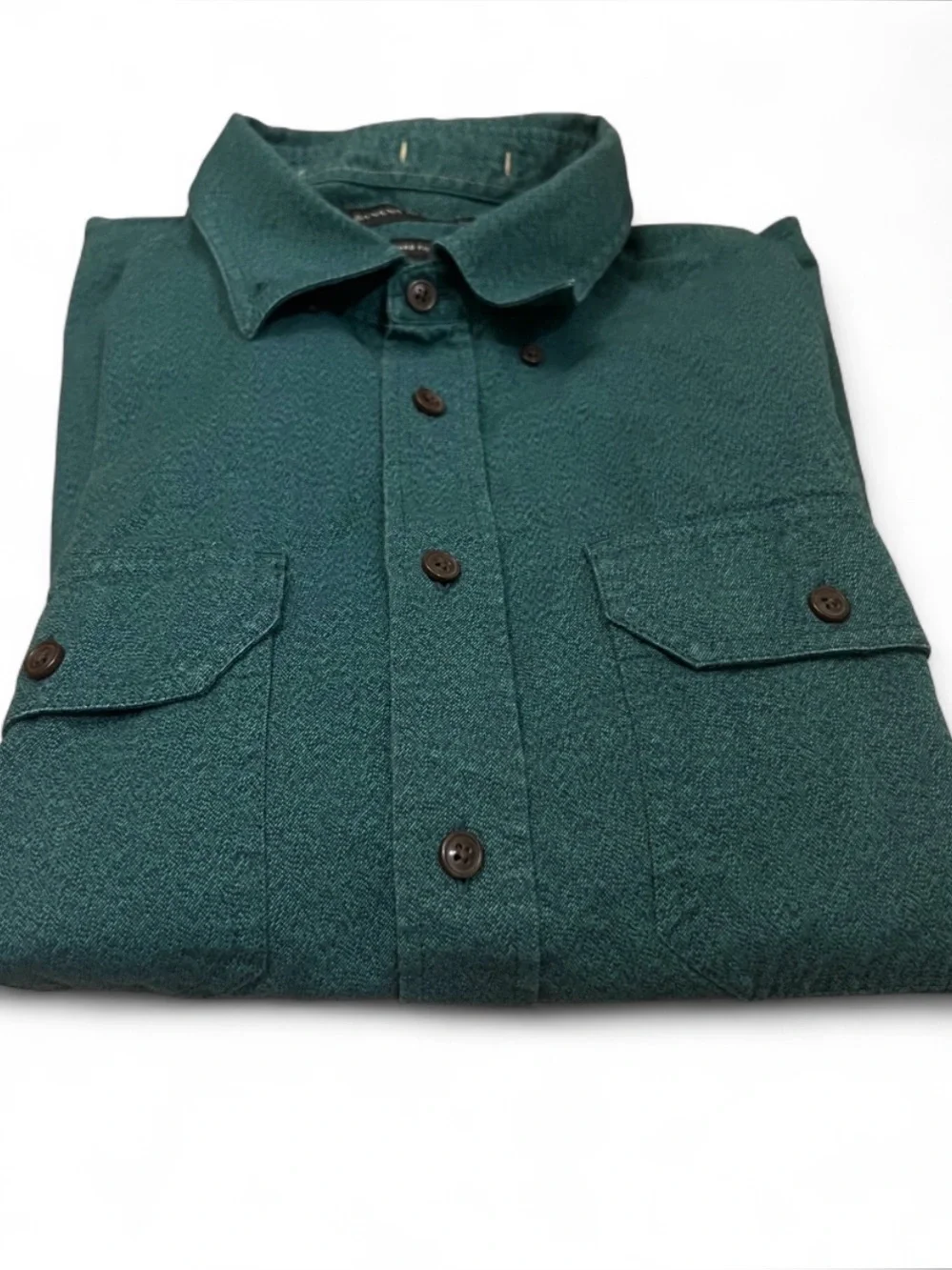 Banana Republic Men’s Dark Green Button-Up Shirt Casual Workwear Size Medium